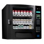 Seaga SM24B CIG Countertop 24 Select Cigarette Vending Machine with Coin Bill Black